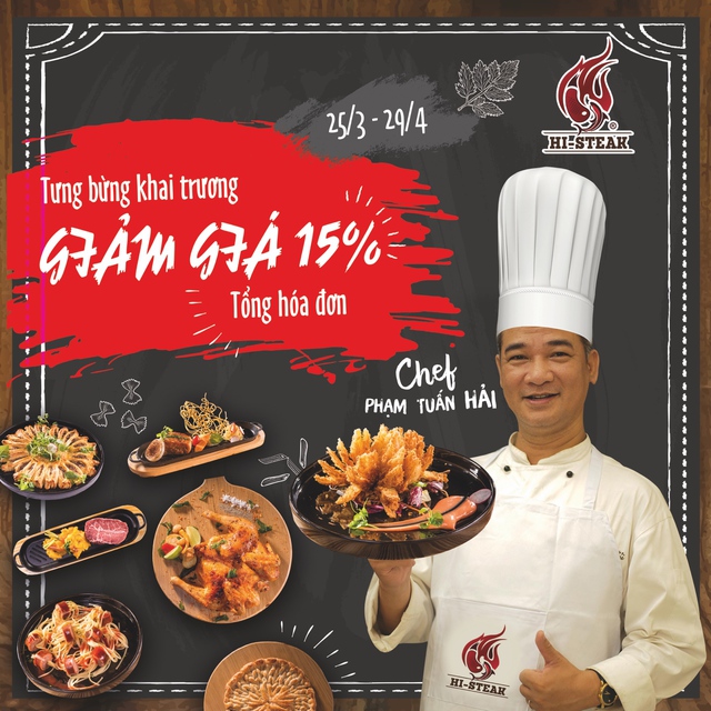 Khai trương nhà hàng Hi-Steak, mang steak chinh phục khẩu vị dân văn phòng - Ảnh 8.