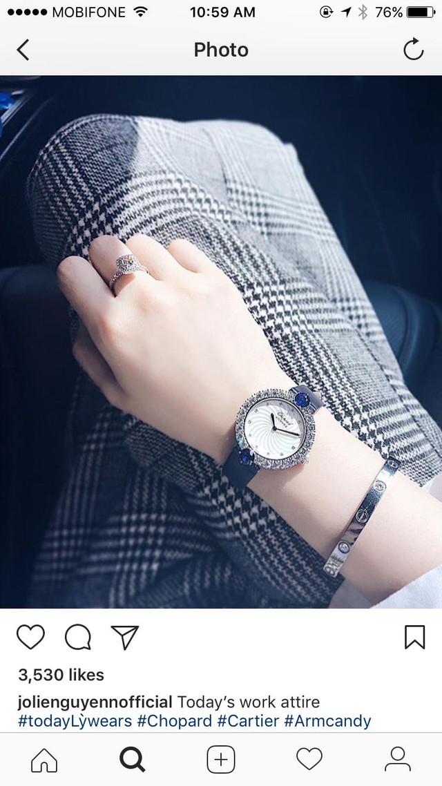 H&agrave; Hồ, Quỳnh Anh Shyn v&agrave; Jolie Nguyễn chứng minh Chopard l&agrave; thương hiệu đồng hồ m&agrave; mọi t&iacute;n đồ thời trang phải sở hữu - Ảnh 8.