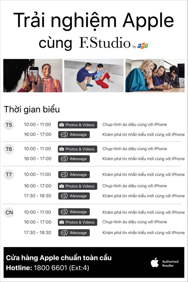 Thỏa sức trải nghiệm sản phẩm Apple tại F.Studio by FPT - Ảnh 3.