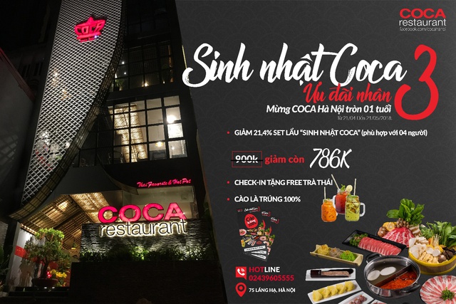 Dành cho tín đồ lẩu Thái: Nếu trót lỡ hẹn ở Songkran, hãy cùng hò hẹn tại sinh nhật Coca Hà Nội - Ảnh 2.