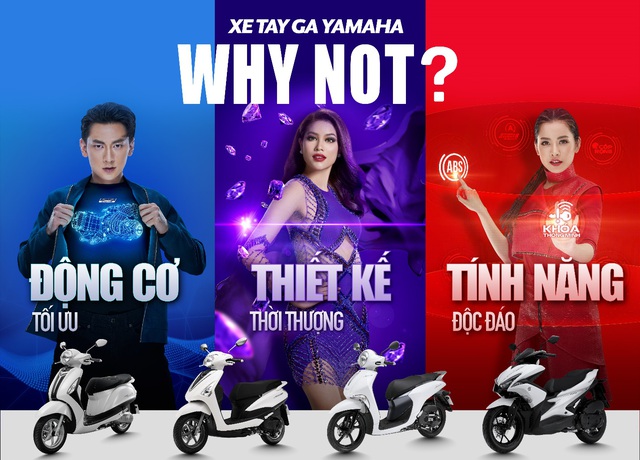 Xe tay ga Yamaha – Làn gió mới mang tên “Why Not” - Ảnh 1.