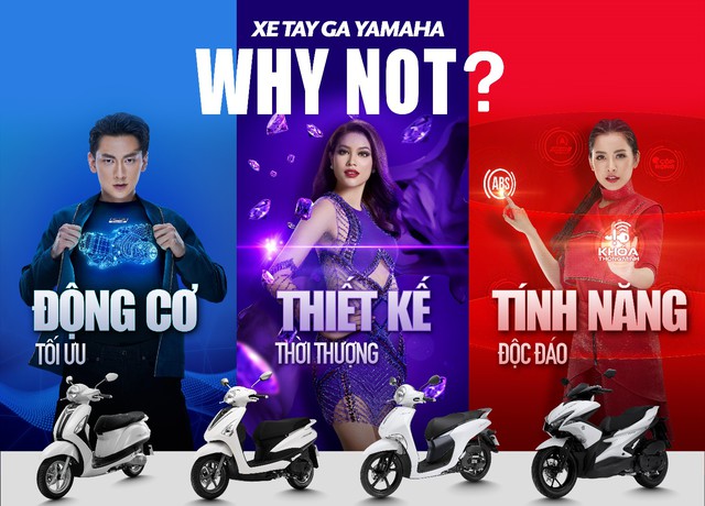 Xe tay ga Yamaha &ndash; L&agrave;n gi&oacute; mới mang t&ecirc;n &ldquo;Why Not&rdquo; - Ảnh 1.