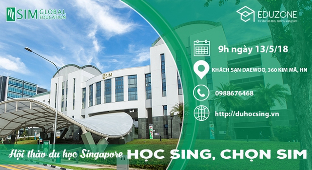 Ngày hội du học Singapore “Học Sing chọn SIM” - Ảnh 1.
