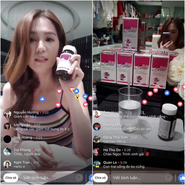 Ngọc Trinh livestream chia sẻ b&iacute; quyết giảm c&acirc;n từ Ph&aacute;p - Ảnh 1.