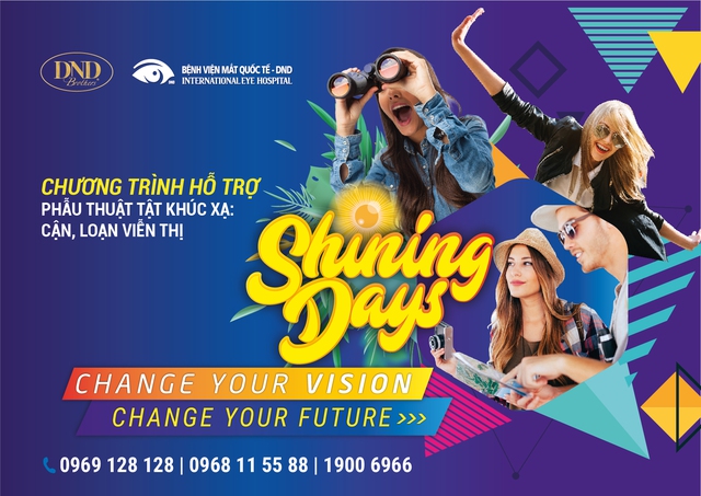 Shining Day DND 2018: Cơ hội để các bạn trẻ “tháo kính” với vô vàn ưu đãi - Ảnh 1.