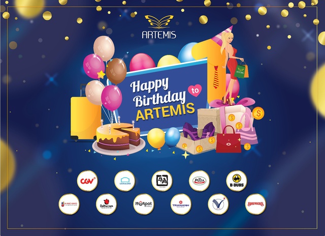 Tháng 5 này, đặc sắc chuỗi chương trình tri ân mừng sinh nhật trung tâm thương mại Artermis 01 tuổi - Ảnh 1.
