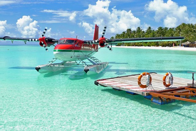 Trải nghiệm di chuyển bằng thủy phi cơ tại Maldives cùng See The World Travel - Ảnh 3.
