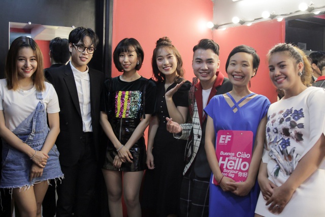 Min và Jaykii xuất hiện, truyền cảm hứng cho thí sinh tại đêm thi Nhóm hát top 35 của Voice Up - Ảnh 2.