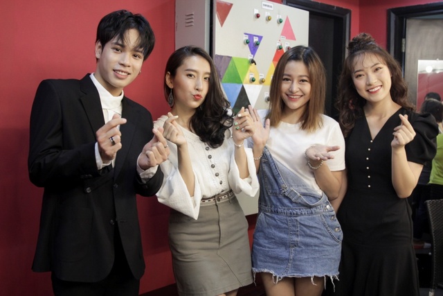 Min và Jaykii xuất hiện, truyền cảm hứng cho thí sinh tại đêm thi Nhóm hát top 35 của Voice Up - Ảnh 8.