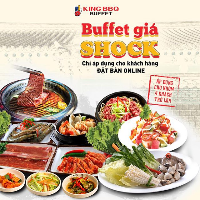 Buffet thịt nướng kh&ocirc;ng giới hạn chỉ từ 229k/người - Ảnh 2.