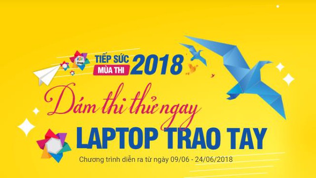 Thi thử THPT Quốc gia, nhận tổng bộ qu&agrave; khủng đến hơn 100 triệu đồng tại FPT Shop - Ảnh 1.