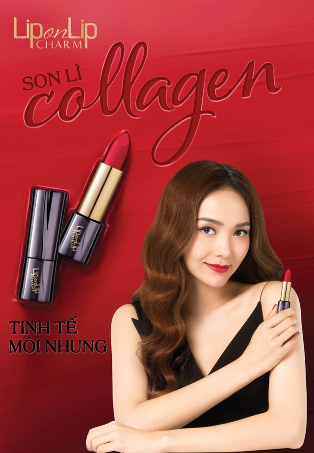 Tinh tế thanh lịch c&ugrave;ng son l&igrave; Collagen Lip On Lip Charm - Ảnh 1.