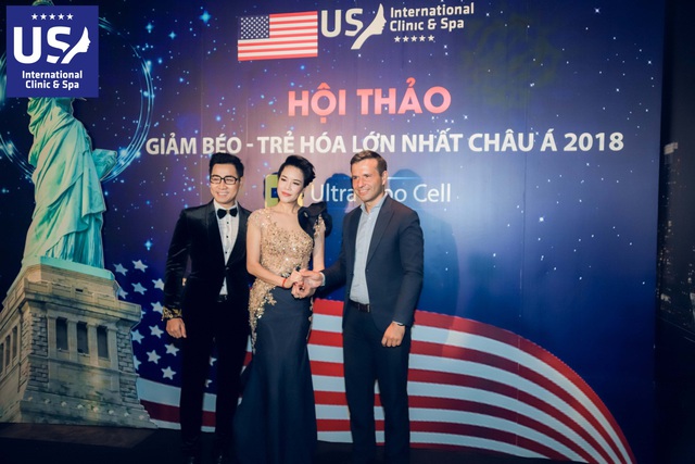 Đứng hình ngắm Hà Hồ, Thu Phương tại Hội thảo giảm béo làm đẹp của US International - Ảnh 1.