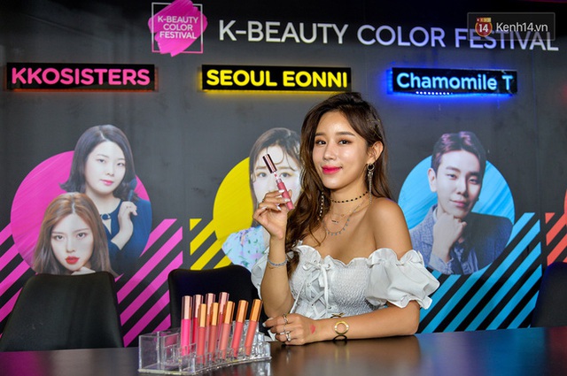 Isaac, Khả Như “phá đảo” sân khấu K Beauty Color Festival; cùng các beauty creator chia sẻ cách makeup tự nhiên đúng chuẩn Hàn - Ảnh 1.