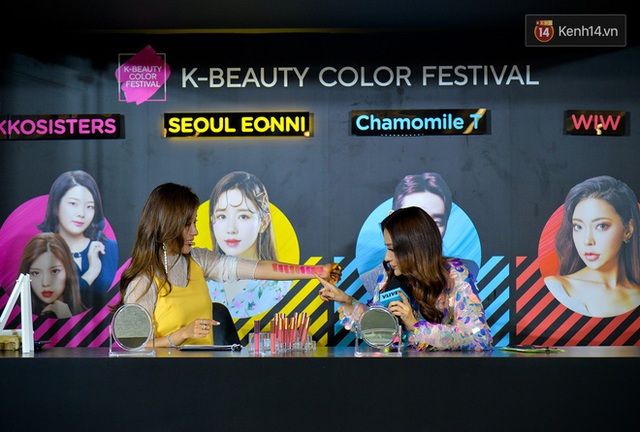 Isaac, Khả Như “phá đảo” sân khấu K Beauty Color Festival; cùng các beauty creator chia sẻ cách makeup tự nhiên đúng chuẩn Hàn - Ảnh 10.