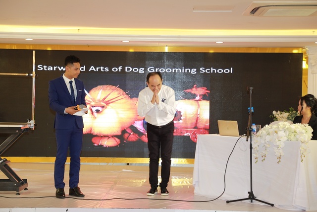 Hai chuyên gia hàng đầu thế giới về sáng tạo trên lông thú cưng phô diễn tài năng tại Việt Nam - Ảnh 2.