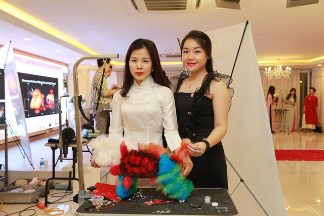 Hai chuyên gia hàng đầu thế giới về sáng tạo trên lông thú cưng phô diễn tài năng tại Việt Nam - Ảnh 7.
