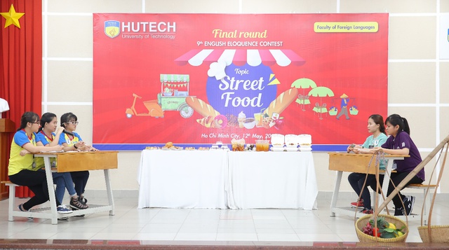 Những kiểu giảng đường cực chất của sinh vi&ecirc;n Ng&ocirc;n ngữ Anh HUTECH - Ảnh 2.
