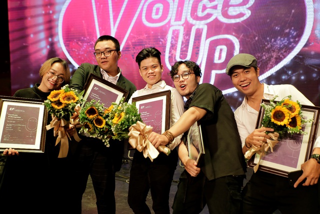 Chung kết Voice Up vỡ o&agrave; trong niềm vui khi t&igrave;m ra qu&aacute;n qu&acirc;n m&ugrave;a đầu - Ảnh 6.