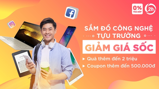 M&ugrave;a tựu trường đến rồi, sắm laptop gi&aacute; tốt tr&ecirc;n Tiki.vn th&ocirc;i! - Ảnh 6.