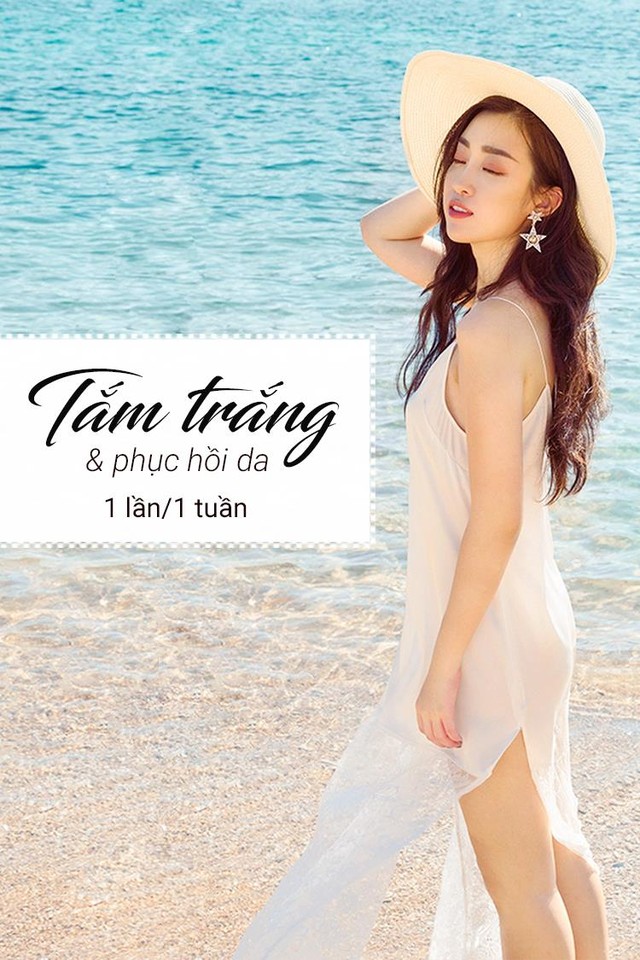 Bất chấp chụp ảnh dưới nắng, đây là cách Hoa hậu Mỹ Linh giúp da nhả nắng trắng bóc - Ảnh 4.
