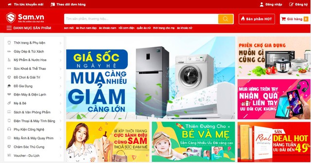Sam.vn &ndash; Trang mua sắm an to&agrave;n, tin cậy d&agrave;nh cho gia đ&igrave;nh Việt - Ảnh 3.