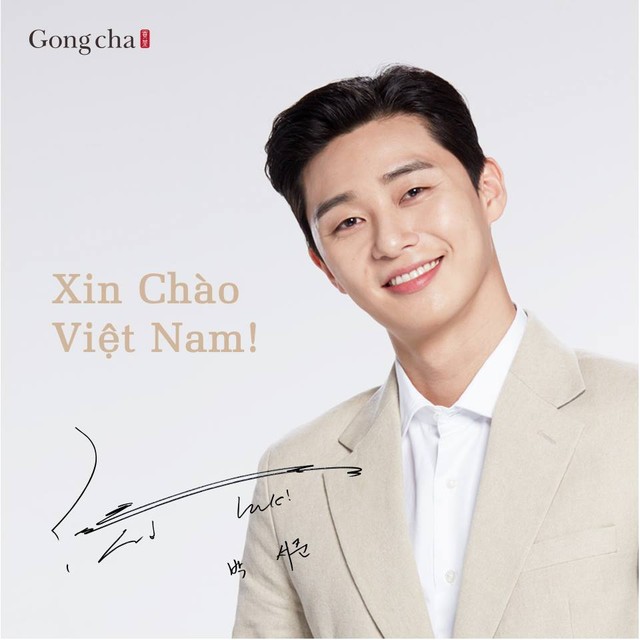 Park Seo Jun tr th nh g ng m t ng h nh c ng th ng hi u Gong