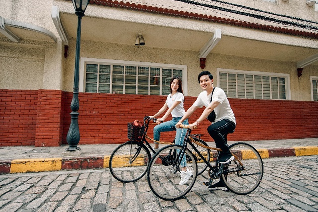 Cùng Quang Vinh, Diễm My 9X đạp xe khám phá thủ đô Manila, Philippines - Ảnh 8.