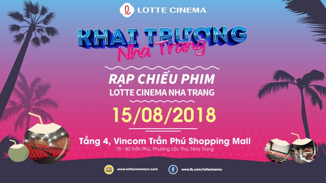 Khai trương cụm rạp Lotte Cinema Nha Trang với ưu đãi mua 1 tặng 1 - Ảnh 1.