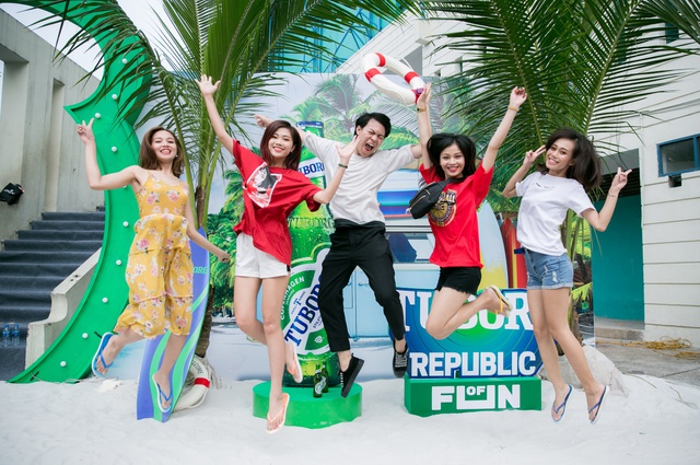 Điểm thêm những khoảnh khắc ấn tượng tại đại tiệc mở màn Tuborg Republic of Fun - Ảnh 1.