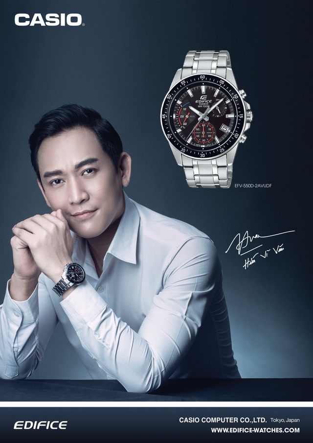 “Soái ca” Hứa Vĩ Văn sẽ xuất hiện giao lưu tại gian hàng Casio – Anh Khuê Sài Gòn, Nowzone, Quận 1 - Ảnh 1.