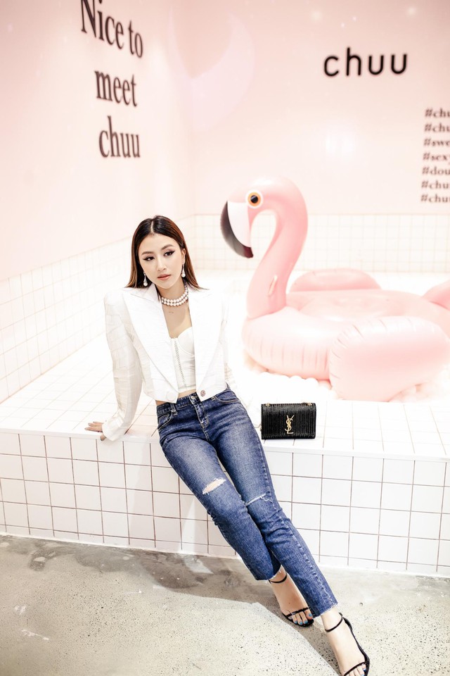 Phí Phương Anh, Quỳnh Anh Shyn cùng dàn sao nữ đọ dáng trong buổi khai trương thương hiệu thời trang Hàn Quốc - Ảnh 5.