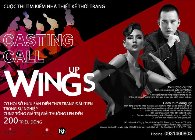Võ Hoàng Yến đụng độ Lê Thanh Hòa trên ghế nóng cuộc thi tìm kiếm nhà thiết kế trẻ “Wings Up” - Ảnh 1.