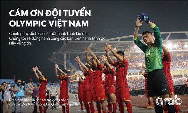Sau Asiad, Grab tiếp tục đồng hành tại các giải đấu của Đội tuyển Bóng đá Việt Nam - Ảnh 1.