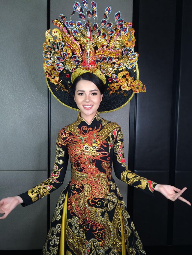 Thúy Vi xuất sắc giành danh hiệu Á quân phần thi trang phục truyền thống tại Miss Asia Pacific International - Ảnh 2.