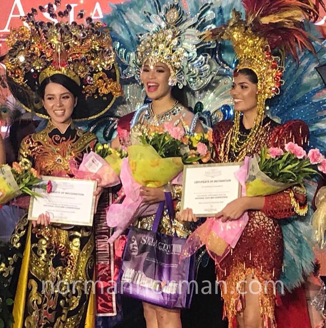 Thúy Vi xuất sắc giành danh hiệu Á quân phần thi trang phục truyền thống tại Miss Asia Pacific International - Ảnh 4.