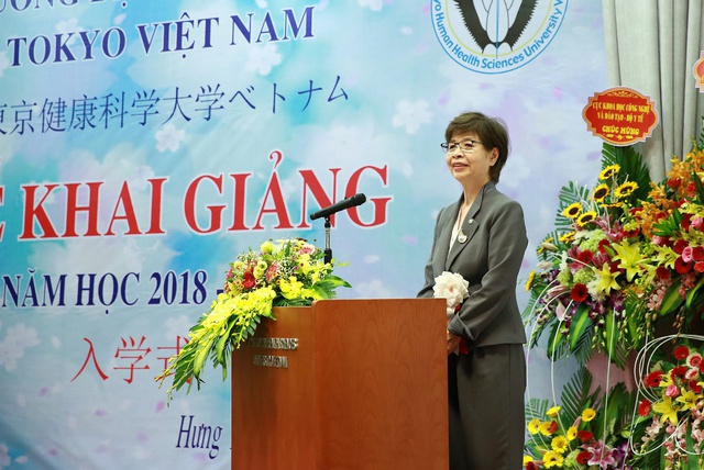 Lễ khai giảng hệ ĐH chính quy tại trường Y khoa Tokyo Việt Nam năm học 2018 – 2019 - Ảnh 1.