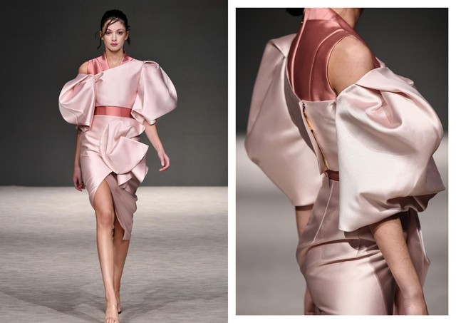 Kết hợp văn h&oacute;a&nbsp;T&acirc;y Tạng&nbsp;h&agrave;i h&ograve;a c&ugrave;ng vẻ đẹp &Aacute; đ&ocirc;ng, đ&acirc;y l&agrave; c&aacute;ch Phương My chinh phục tuần lễ thời trang Vancouver - Ảnh 6.
