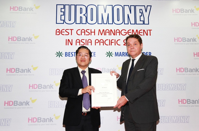 HDBANK nhận giải: Ngân hàng có dịch vụ quản lý tiền mặt tốt nhất châu Á, Thái Bình Dương năm 2018 - Ảnh 1.