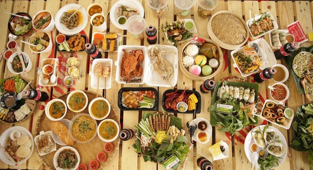 Muốn có ảnh “ảo tung chảo” đủ style Thái, Hàn, Nhật, Việt, phải ghé Lễ hội ẩm thực Sài thành - Ảnh 8.