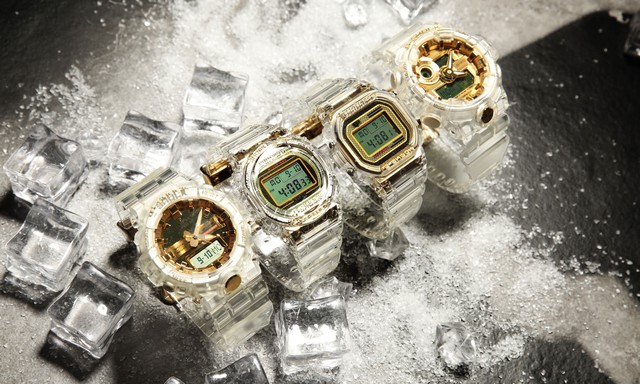 Casio ra mắt bộ sưu tập G-Shock Limited Glacier Gold thời trang - sành điệu - ấn tượng - Ảnh 1.