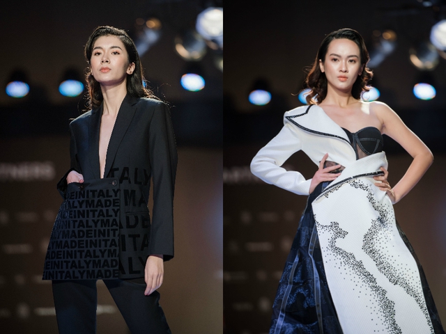 Ekip của chuyên gia trang điểm nổi tiếng Tina Lê tiếp tục đồng hành cùng VIFW Thu – Đông 2018 - Ảnh 4.