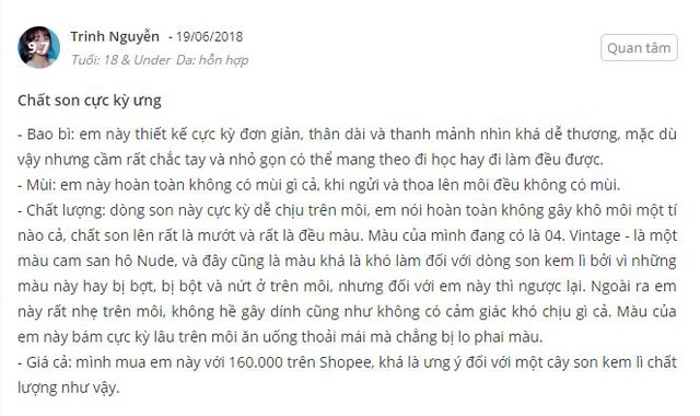 Nghiện son l&igrave;, nhất định phải h&oacute;ng d&ograve;ng Drugstore n&agrave;y trở lại! - Ảnh 3.