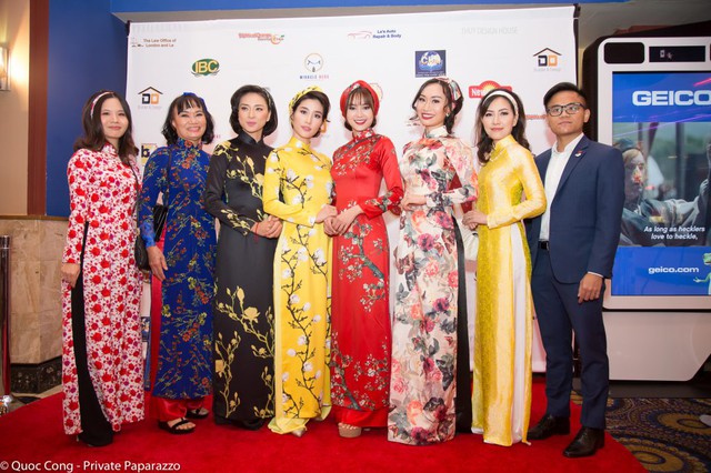 Tân Hoa hậu Phụ nữ người Việt thế giới 2018 – Trang Lương đọ dáng với dàn mỹ nhân trong “Cô Ba Sài Gòn” - Ảnh 1.