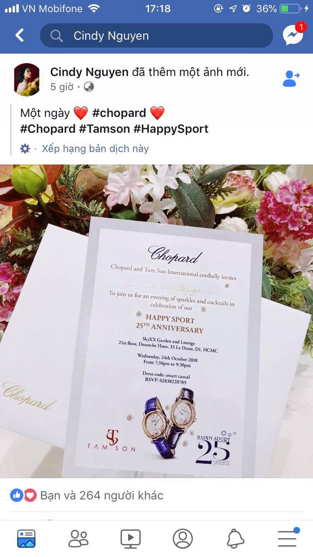 Dàn sao khủng khoe thiệp mời, rủ nhau xuất hiện tại tiệc kỷ niệm 25 năm BST đồng hồ tiền tỷ Chopard Happy Sport - Ảnh 6.
