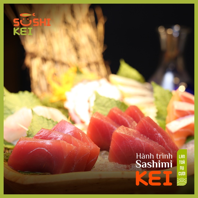 Kinh ngạc với cá ngừ khổng lồ 80kg cùng màn trình diễn chế biến chuyên nghiệp ngay tại nhà hàng Nhật - Sushi Kei - Ảnh 5.