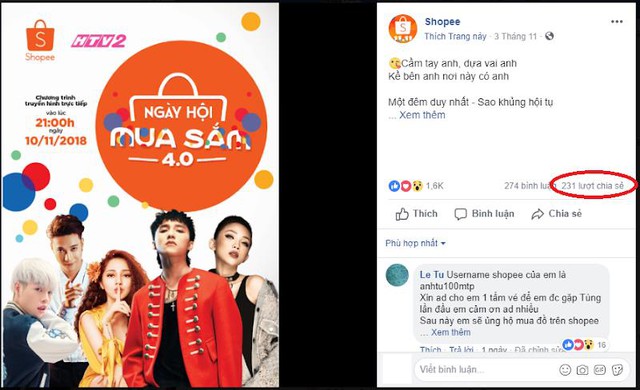 Cư d&acirc;n mạng h&agrave;o hứng like, share nhằm gi&agrave;nh v&eacute; tham gia đ&ecirc;m nhạc sao &ldquo;khủng&rdquo; hội tụ - Ảnh 1.
