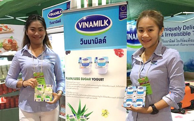 Sản phẩm sữa c&aacute;c loại của Vinamilk ra mắt người ti&ecirc;u d&ugrave;ng tại Hội chợ nhập khẩu quốc tế Trung Quốc - Ảnh 2.