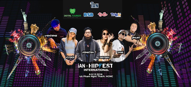 iAN Hipfest International 2018: Lễ hội hiphop quy tụ anh tài khắp thế giới chuẩn bị khuấy đảo giới trẻ Việt - Ảnh 6.