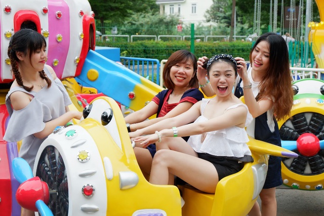 Điểm vui chơi mới ở Sài Gòn: Công viên giải trí Just Kidding - Ảnh 2.
